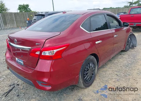 2016 Nissan Sentra S/Sv/Sr/Sl from USA, damaged, VIN 3N1AB7AP2GL642545